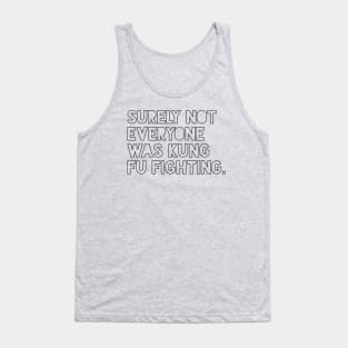 KUNG FU Tank Top